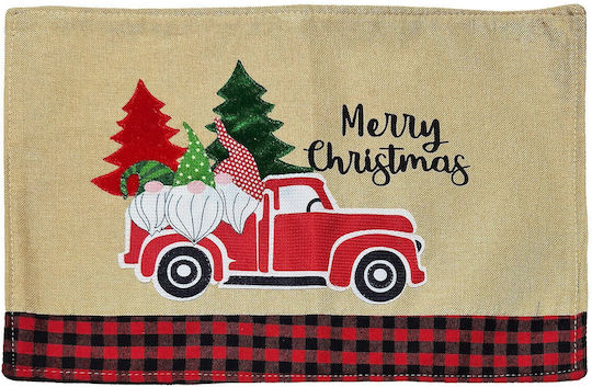 XMASfest Weihnachtlich Tischsets Stoff L45xB32cm. (Μverschiedene Designs/Farben)