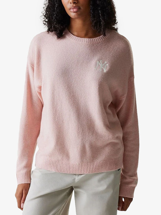 Γυναικείο Πουλόβερ Μάλλινο Pastel Pink