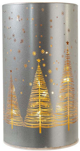 Zen Collection Illuminated Christmas Glass Figure Length 9cm
