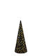 Christmas Decorative Illuminated Glass Tree 20cm Black