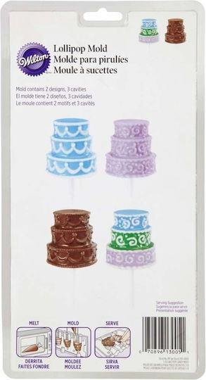 Wilton Formă de Patiserie pentru Chec Rotund Plastic 1buc
