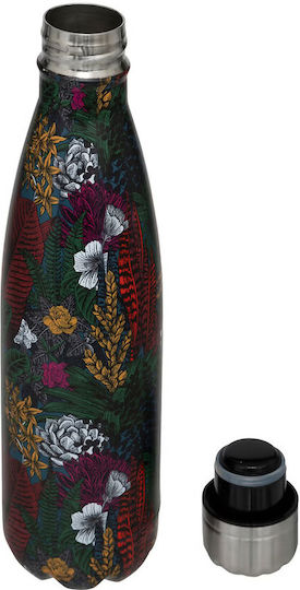 5Five Μπουκάλι Θερμός Ανοξείδωτο 500ml Tropical Colorful
