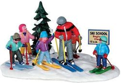 Lemax Ski School Szenerie 11x15cm