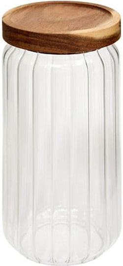 Atmosphera Harmony Lebensmittelglas mit Deckel Allgemeine Verwendung Glas Transparent 1000ml