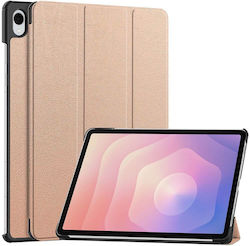 Techsuit Foldpro Флип капак Розово злата (Samsu...