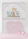 Interbaby Σετ Δώρου για Μωρά Elefante White-Pink