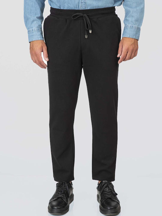 Pantaloni Chino Elastic Black