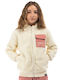 Kids Cardigan Fleece Ecru