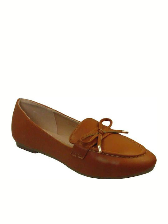TsimpolisShoes Γυναικεία Μοκασίνια σε Καφέ Χρώμα