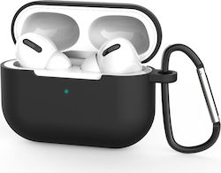 Techsuit Θήκη Σιλικόνης σε Μαύρο χρώμα για Apple AirPods Pro 3