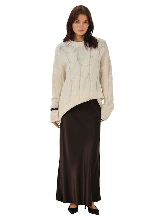 Maxi Fustă Brown
