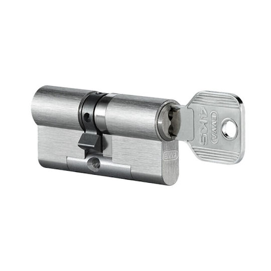 Evva 4ksplus Κυλινδρος Υψηλης Ασφαλειας Τεχνολογιας Χωρις Ελατηρια 75mm 30-45
