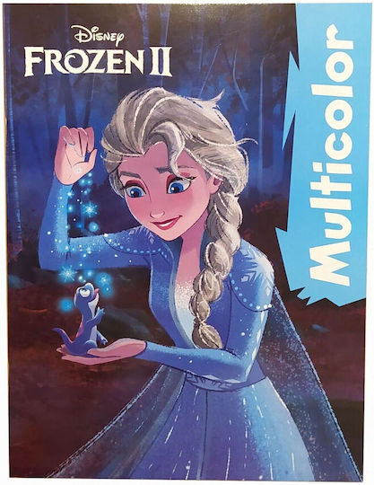 Colouring Book A4 Frozen 32 Coloring Pages 2 Designs