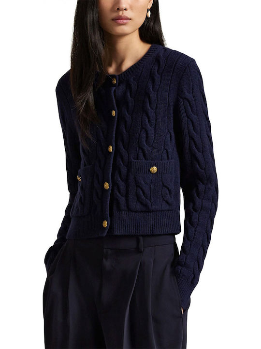 Ralph Lauren Γυναικεία Ζακέτα Πλεκτή με Κουμπιά...