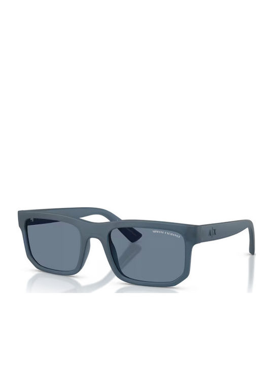 Armani Exchange Мъжки Слънчеви Очила с Син Плас...