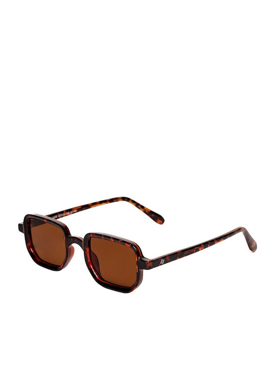 AV Sunglasses Kaia Γυαλιά Ηλίου Καφέ με Κοκκάλινο Σκελετό AV Sunglasses Kaia Γυαλιά Ηλίου Καφέ με Κοκκάλινο Σκελετό