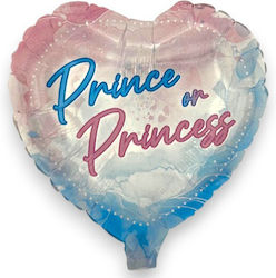 18'' Heart Balloon Prince Princess