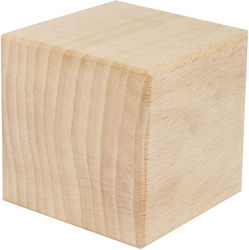Wooden Cube 56x56mm
