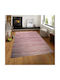 SpitiBazaar Rug Rectangular Pink - Ecru