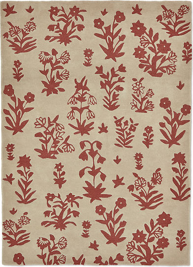 Sanderson Woodland Glade Χειροποίητο 170x240cm Russet Brown