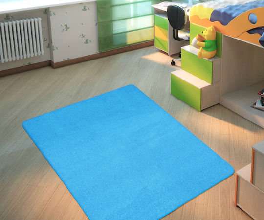 Nikotex Carpets Αντιολισθητικό Παιδικό Χαλί Lilly Μπλε Έντονο 160x240