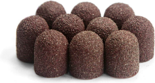 Podo Allemed Pedicure Caps 10mm 180 Grit 10 Pieces Mix Color