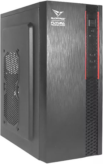 Alcatroz Futura Millenia M200 Midi Tower Κουτί Υπολογιστή Μαύρο