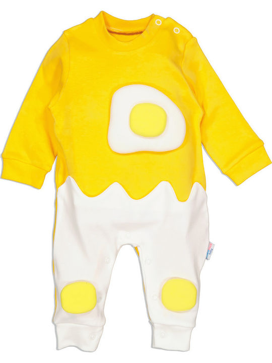 Puan Baby Baby-Strampler Gelbe