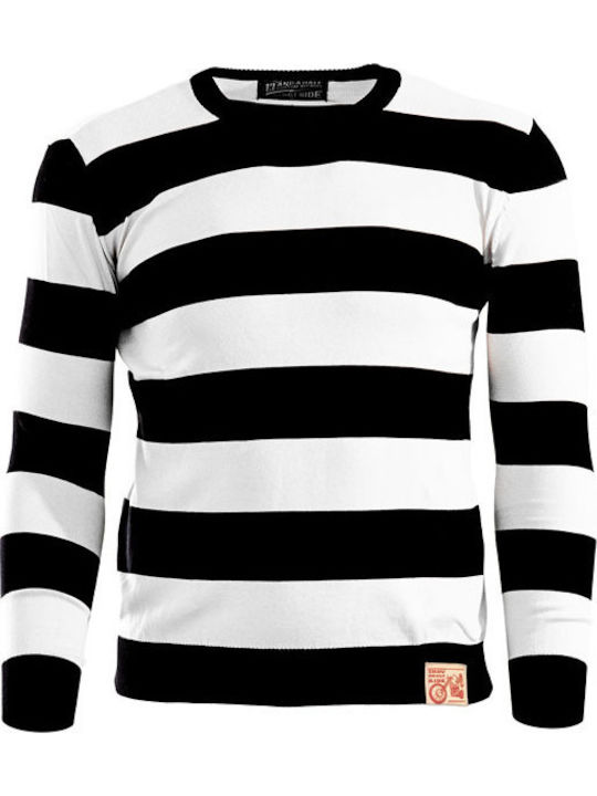 Pulover Black/off White
