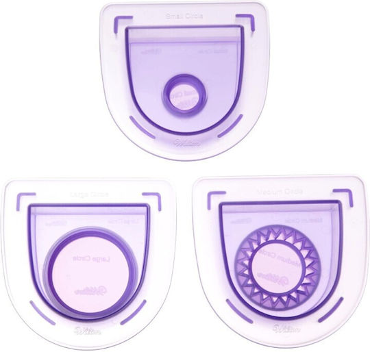 Set Different Circle Cutters "punch Set" 3 Pcs Wilton