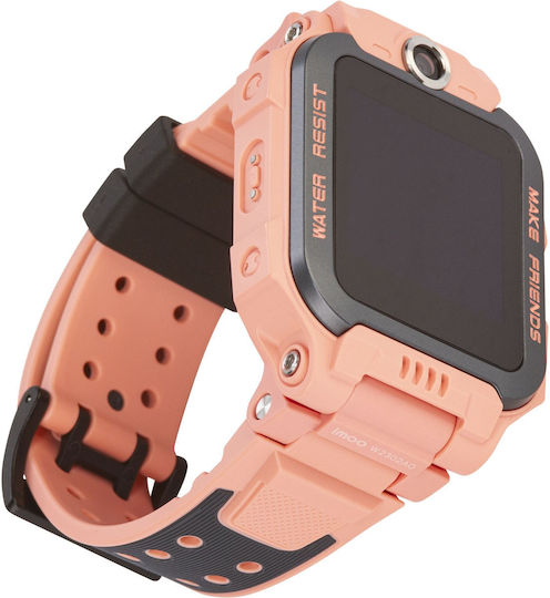 imoo Watch Phone Z7 with Heart Rate Monitor (Pink)