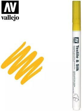 Textilfarbe Marker Vallejo Gold Gelb