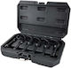 HBM Machines Rabatabile Căpăcei cu Patrat de Prindere 3/8" Set 6buc