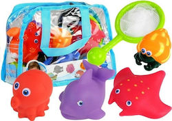Leantoys Bath Time Sea Animals Set Sieve