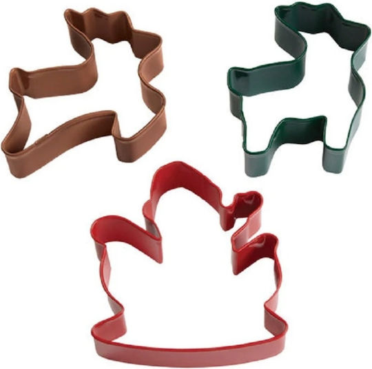 Santa's Sleigh Reindeer Cutter Set Wilton