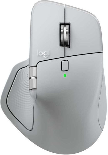 Logitech MX Master 4 Wireless Ergonomic Bluetooth Mouse Pale Grey