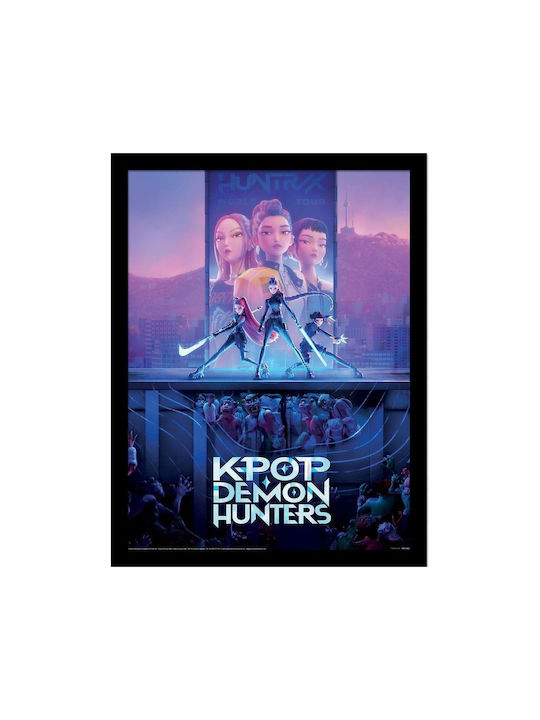 K-pop Demon Hunters Movie Key Art Αφίσα Κάδρο 31x41cm