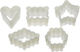 Set Wavy Shape Cutters 5 Pcs Fat Daddio's