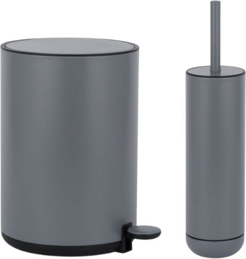 Felhome Set Pedal Brush Soft Close Metallic Gray Matte
