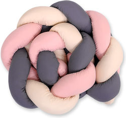 My Sweet Baby Πάντα Πλεξούδα Εσωτερική Beige, Dusty Pink, Anthracite