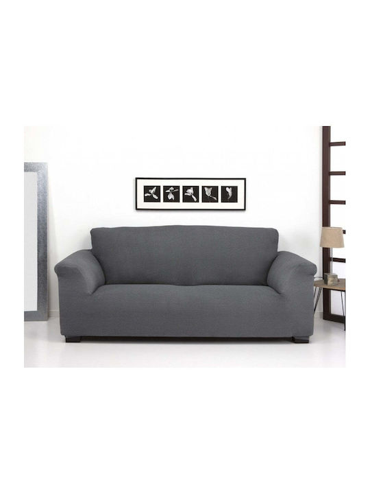 Sofazip Elastische Abdeckung für Dreisitziges Sofa Dark Gray 230εκ. 1Stück SZPTGRIINCHIS