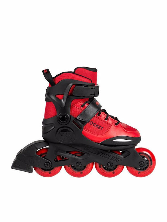 Powerslide Kids Adjustable Inline Rollers Red