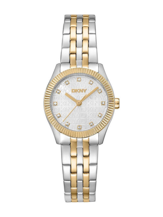 DKNY Women's Watch with Silver Metal Bracelet