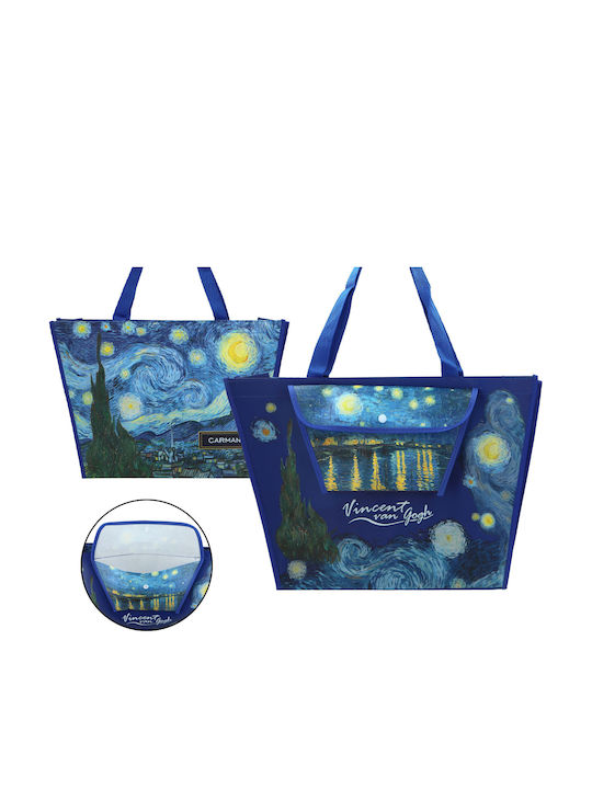 Shoulder Bag Pocket V Van Gogh Starry Night Over Rhone Carmani
