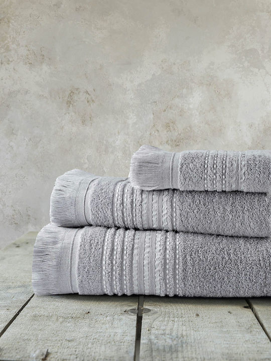 Nima Facecloth Allora 50x90cm Gray Weight 450gr/m²