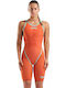 Arena Powerskin Carbon Glide Le Ob 006310-120 Femeiesc Costum de Baie de Competiție Întreg pentru Înot Portocaliu