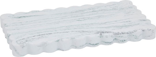 Soap Dish Marble White 23x13x1.9cm