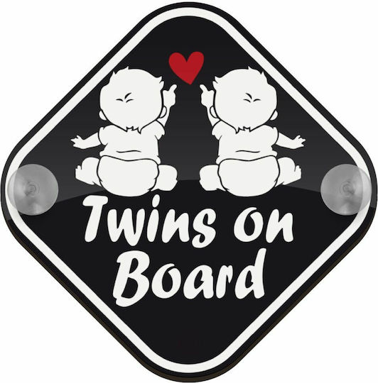 Baby an Bord Schild mit Saugnapf