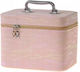 Cosmetic Case Small Suitcase Cosmetics Pink Gold