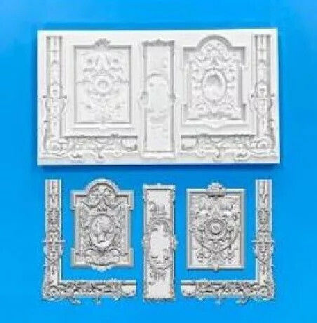 Decorata Декориране на мухъл от силикон 11x19см